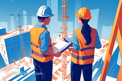 圖紙上的匠魂 建筑工地上兩位設(shè)計(jì)師的施工交響曲